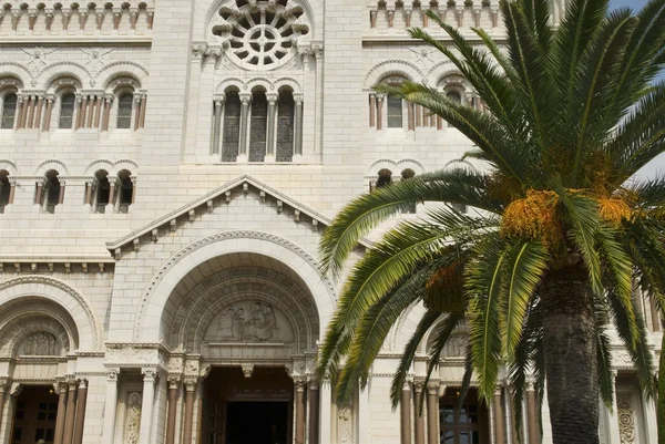 stock image Saint Nicholas Cathedral in Monaco.