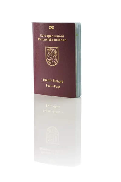 stock image Finnish passport