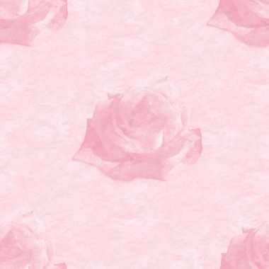 Pale pink textured rose clipart