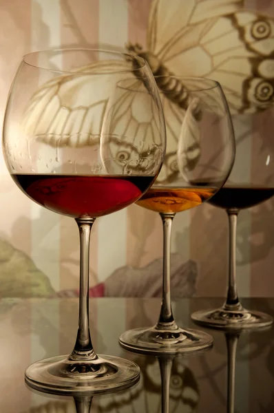 ワインのゴブレット — ストック写真