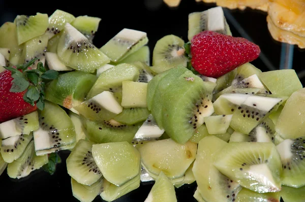 Close up of salad fruit — Stock Photo, Image