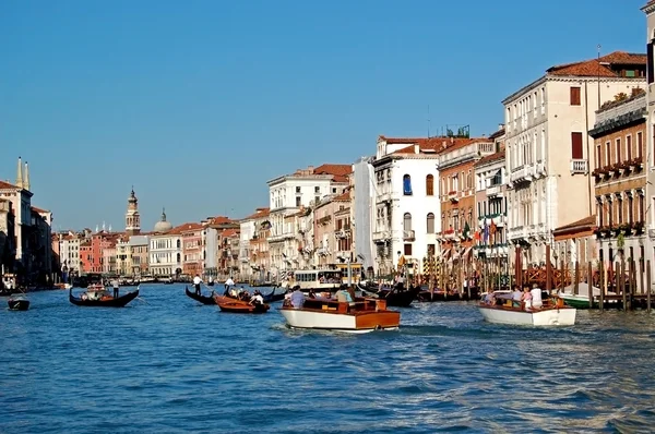 Canal Grande - Gran Canal, Venecia — Foto de Stock