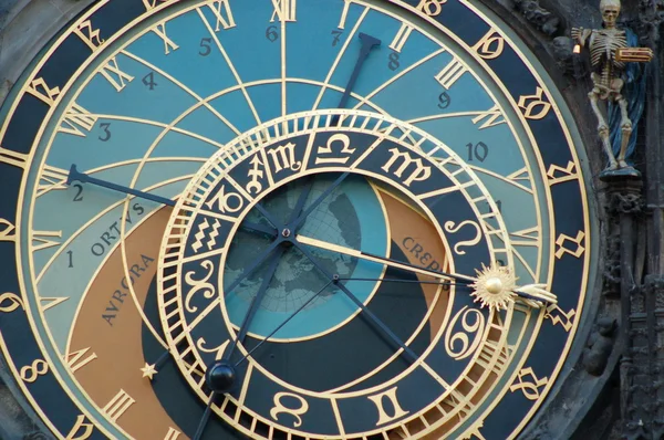 L'orologio astronomico — Foto Stock