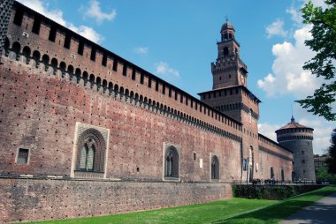 Milan - castello sforzesco, sforza Kalesi