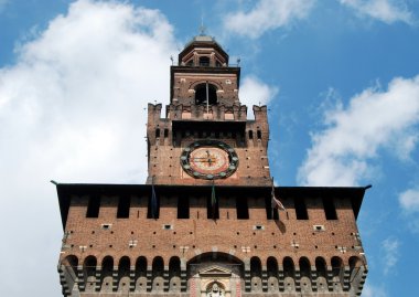 Milan - castello sforzesco, sforza Kalesi