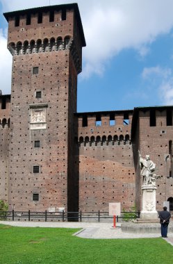 Milan - castello sforzesco, sforza Kalesi