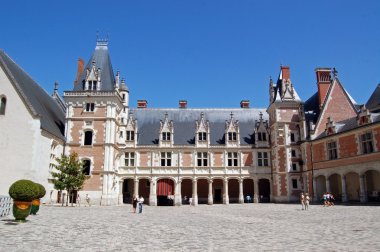 The Royal Chateau de Blois clipart