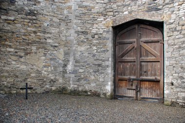 Courtyard of Kilmainham Gaol clipart