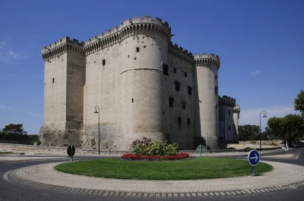 Замок місті Tarascon, Франція — стокове фото