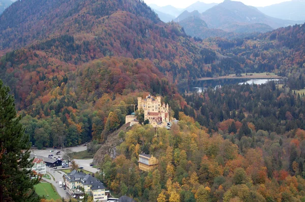 Zamek Hohenschwangau — Zdjęcie stockowe
