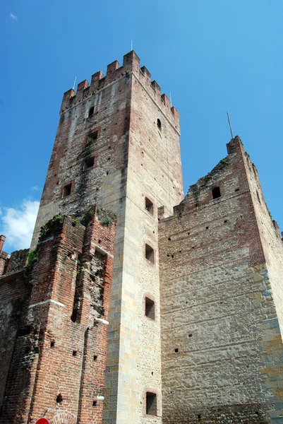 Zamek Marostica — Zdjęcie stockowe