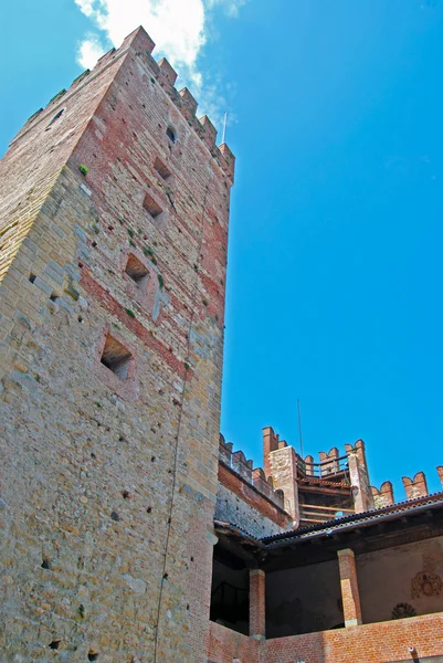 Marostica kasteel — Stockfoto