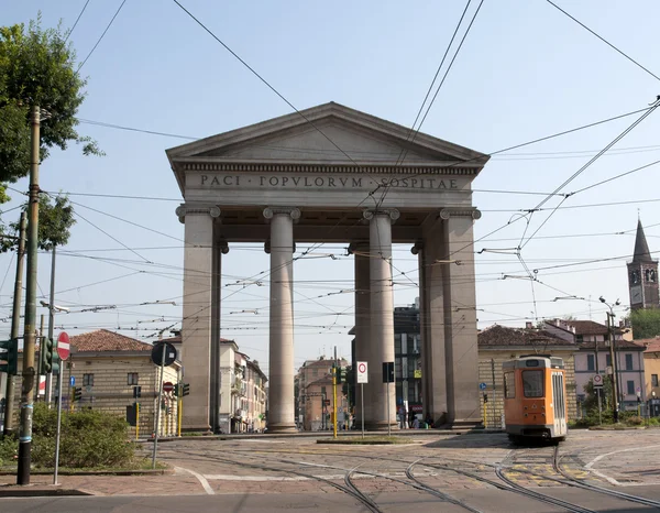Porta Marengo - (Milão ) — Fotografia de Stock