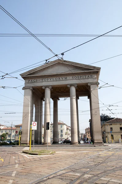 Porta Marengo - (Milão ) — Fotografia de Stock