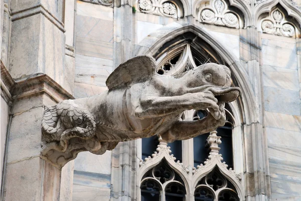 Katedra w Mediolanie, detal — Zdjęcie stockowe
