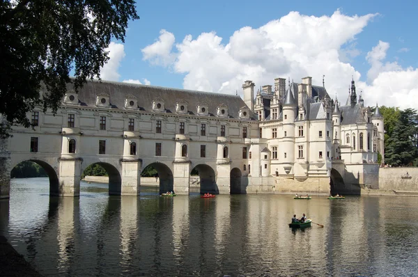 Chenonceau - Castle and garden Stock Photo
