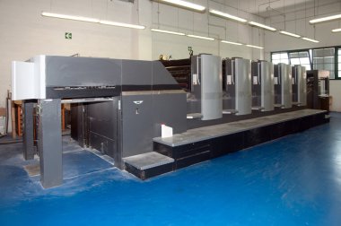 Press printing - Offset machine