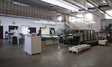 Press printing - Offset machine