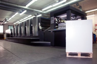 Press printing - Offset machine