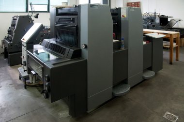 Press printing - Offset machine