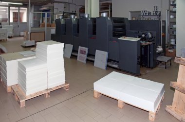 Press printing - Offset machine