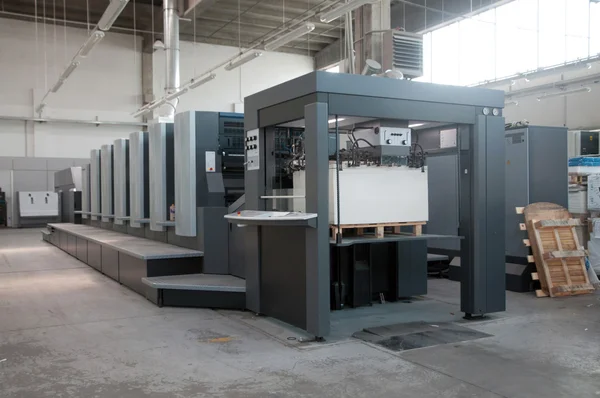 Press printing - Offset machine — Stok fotoğraf
