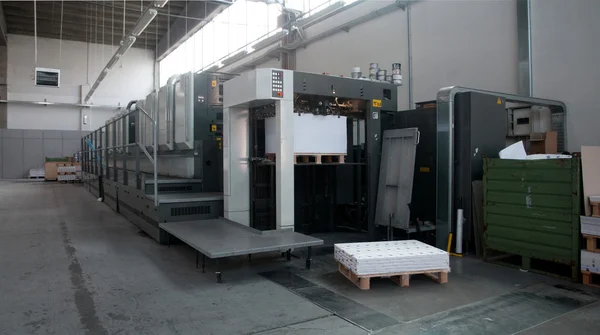 Press printing - Offset machine — Stockfoto