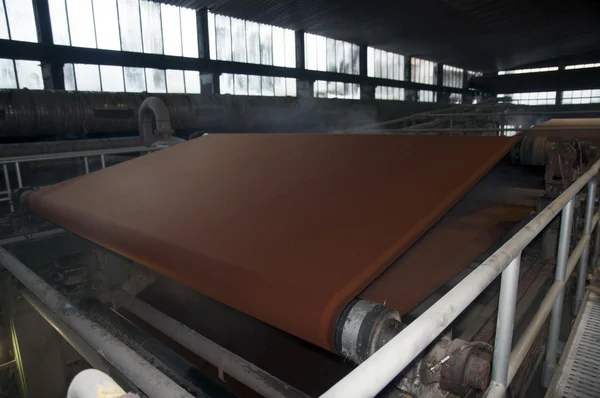 Fábrica de papel y celulosa - Fábrica, planta — Foto de Stock