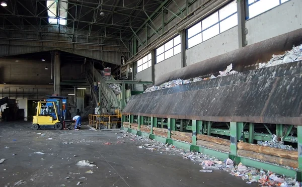 Kağıt ve selüloz fabrikası — Stok fotoğraf