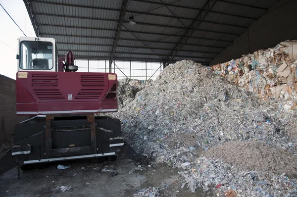 Papier- en pulpindustrie molen - recycle papier — Stockfoto