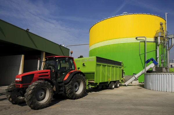 Energía renovable: valorización energética del biogás —  Fotos de Stock