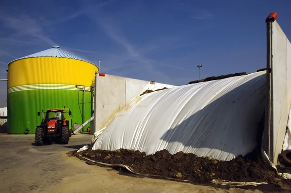 Renewable Energy biogas energetic valorization — Stock Photo, Image