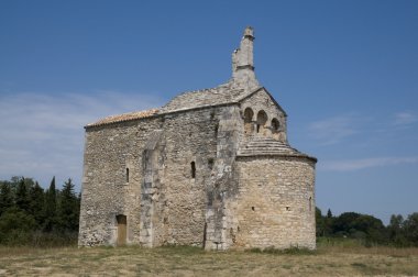 Church: Chapel St Laurent, Beaucaire - France clipart