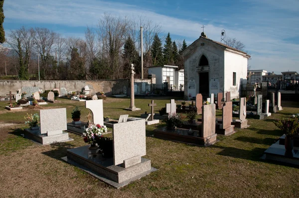 Small graveyard (cemetery) — Stock Photo, Image
