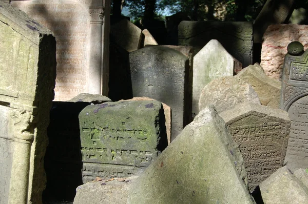 stock image Jewish cemetery - Prague