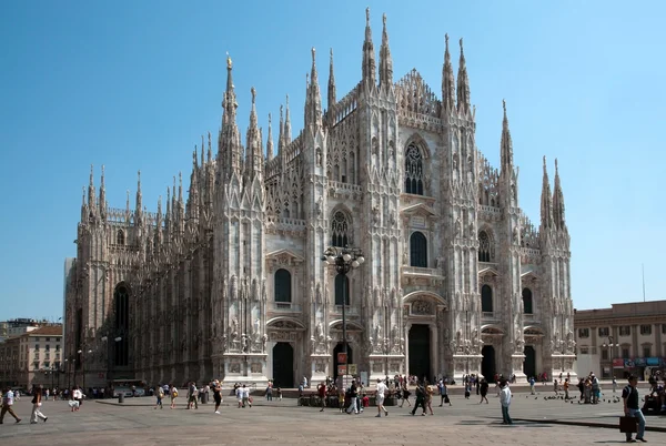 Catedral de Milão (Cúpula, Duomo ) — Fotografia de Stock