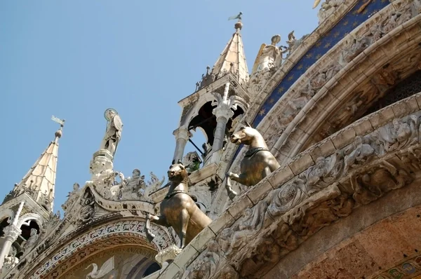 Venedig - san marco katedralen, basilikan — Stockfoto
