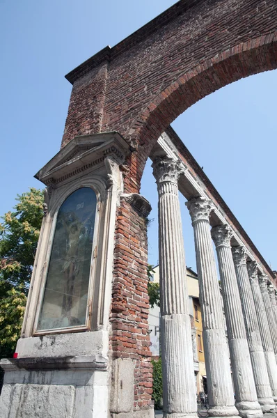 Colonne (colunas) di San Lorenzo - Milão — Fotografia de Stock