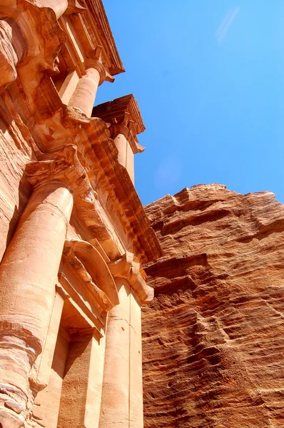 Petra, Al-Deir — Stockfoto