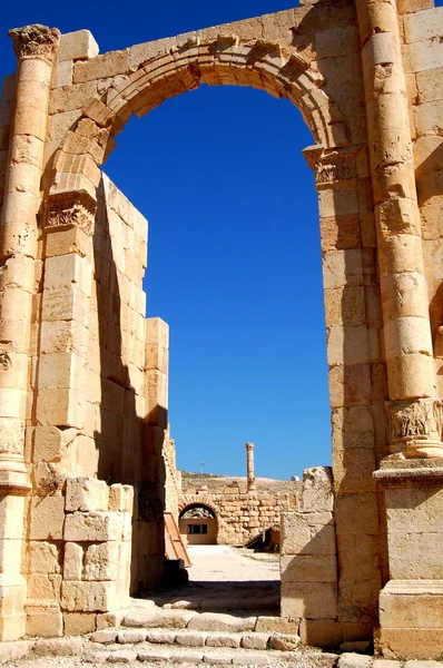 Ancient Jerash - Jordan — Stock Photo, Image