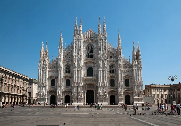 Catedral de Milán (Domo, Duomo ) Imagen De Stock