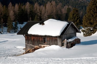 kar - dolomites dağ evi