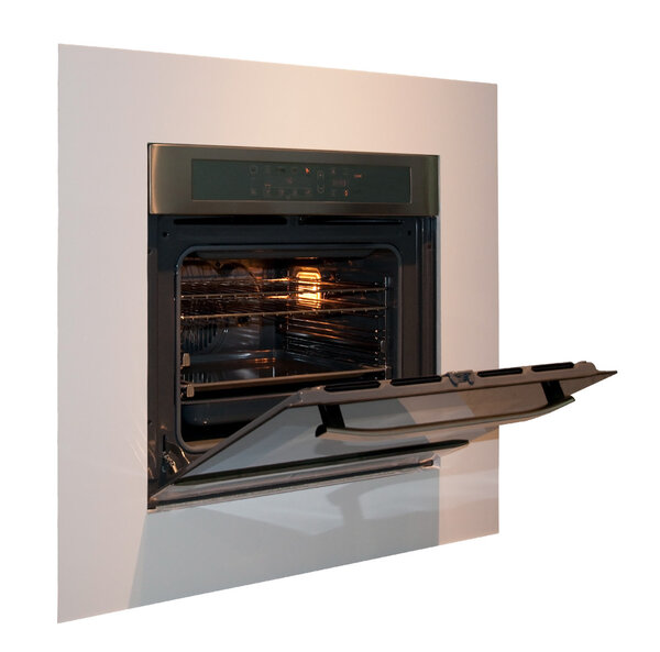 Встроенная печь открытая, изолированная
