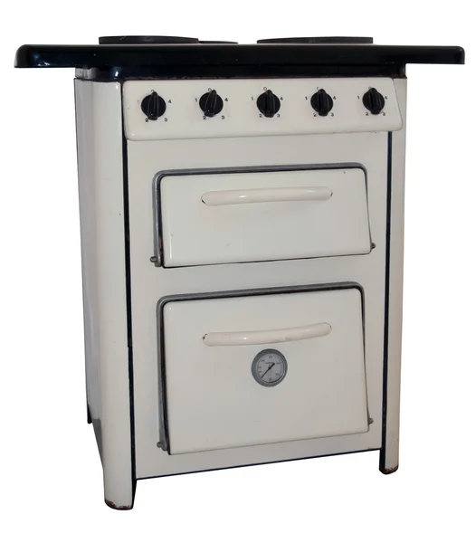 Vintage gas stove — Stock Photo, Image