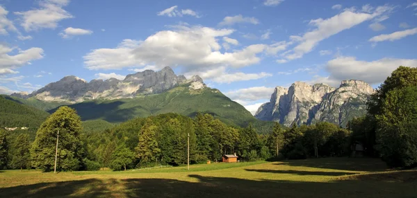 Dolomites: Agner e Pale di San Lucano — Stock Photo, Image