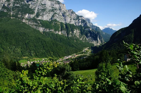Horská krajina, Dolomity — Stock fotografie