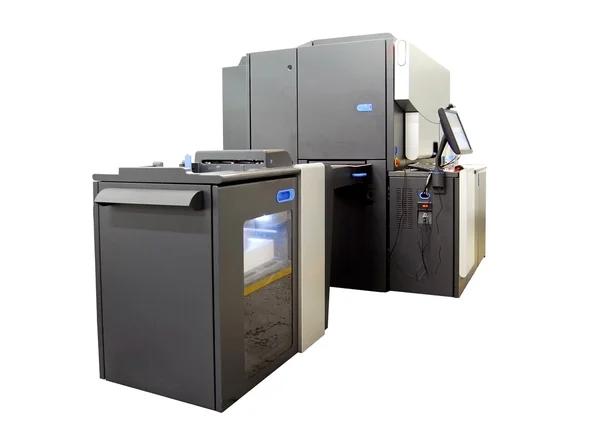 Máquina de impresión de prensa digital —  Fotos de Stock