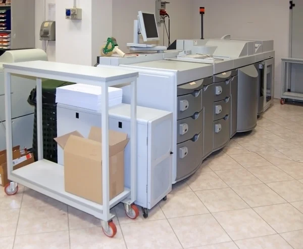 数字印刷机印刷机械 — 图库照片