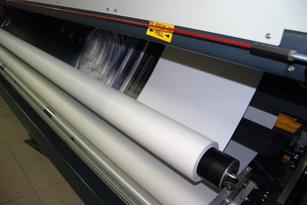 Stampa digitale - stampante di grande formato — Foto Stock