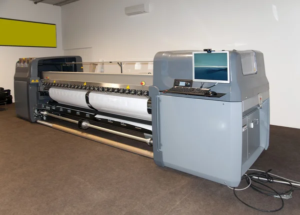 Impresión digital - impresora de gran formato — Foto de Stock